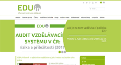Desktop Screenshot of eduin.cz