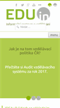 Mobile Screenshot of eduin.cz